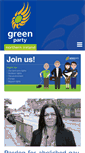 Mobile Screenshot of join.greenpartyni.org